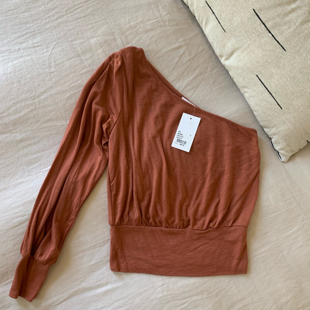 Kookaï one shoulder top